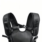 Sac Porte Chien Randonnée Ventral – Respirant, Ajustable & Ouverture Complète